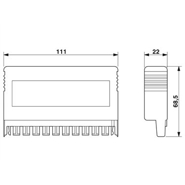2807955 - Phoenix Contact - CT 10-2PE/FS-24
   