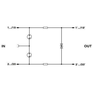 2807968 - Phoenix Contact - CT 10-2PE/FSR-24
   