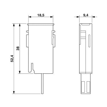 2838584 - Phoenix Contact - CTM 2X1- 12DC
   
