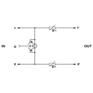 2838623 - Phoenix Contact - CTM 2X1-180DC-GS-P
   