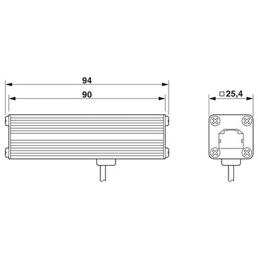 2858991 - Phoenix Contact - D-LAN-CAT.5E
   