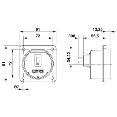 1623497 - Phoenix Contact - EV-GBDC-PARK-SW
   