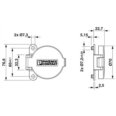 1623888 - Phoenix Contact - EV-GBSC-D6,5MM
   