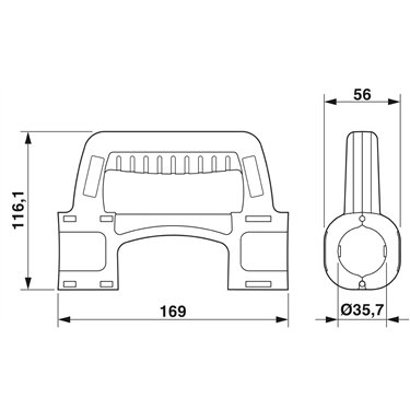 1091431 - Phoenix Contact - EV-GRIP-D35,7MM
   