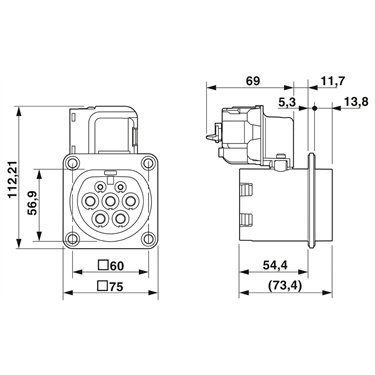 1164422 - Phoenix Contact - EV-T2M3SO12-3P-P-SET
   