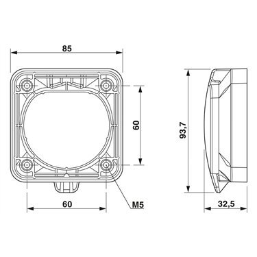 1463745 - Phoenix Contact - EV-T2SOC-B-C
   