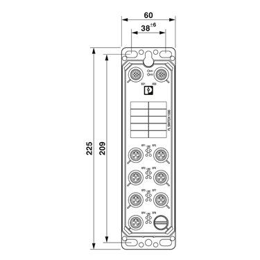 1196227 - Phoenix Contact - FL SWITCH 1608
   