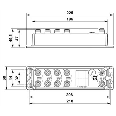 1106500 - Phoenix Contact - FL SWITCH 2608
   