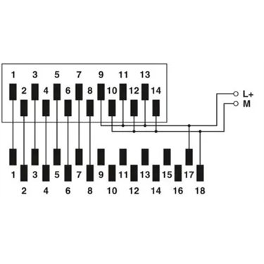 1166173 - Phoenix Contact - FLKM 14-PA-ET200SP
   