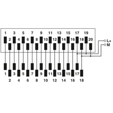 1099751 - Phoenix Contact - FLKM 20-PA-ET200SP
   