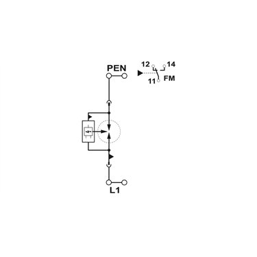2905414 - Phoenix Contact - FLT-SEC-P-T1-1C-350/25-FM
   