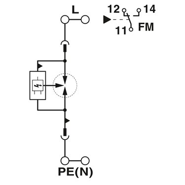 2905987 - Phoenix Contact - FLT-SEC-P-T1-1C-440/35-FM
   