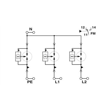2905418 - Phoenix Contact - FLT-SEC-P-T1-2S-350/25-FM
   