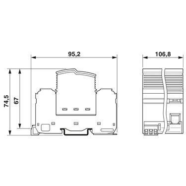 2905988 - Phoenix Contact - FLT-SEC-P-T1-3C-440/35-FM
   