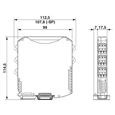 1292332 - Phoenix Contact - MACX MCR-EX-AP-2REL-2DI-LP-SP
   