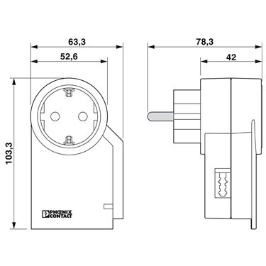 2882381 - Phoenix Contact - MNT-TAE D
   