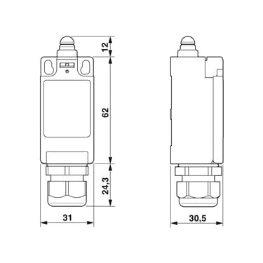 2702337 - Phoenix Contact - PLD E 400-DS-MS/1,0-FS/0,6
   