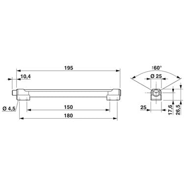 1118035 - Phoenix Contact - PLD M 140 W 195/D25
   