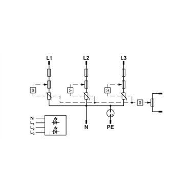 2905236 - Phoenix Contact - PLT-SEC-T3-3S-230-P
   