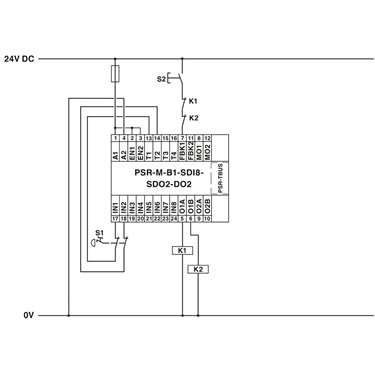 1104981 - Phoenix Contact - PSR-M-B1-SDI8-SDO2-DO2-SC
   