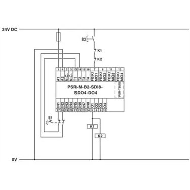 1104975 - Phoenix Contact - PSR-M-B2-SDI8-SDO4-DO4-PI
   