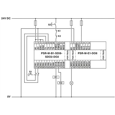 1105132 - Phoenix Contact - PSR-M-E1-DO8-SC
   