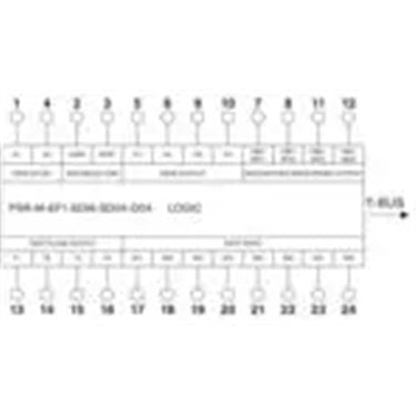 1104890 - Phoenix Contact - PSR-M-EF1-SDI8-SDO4-DO4-SC
   