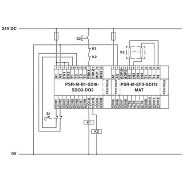 1104885 - Phoenix Contact - PSR-M-EF3-SDI12-MAT-SC
   