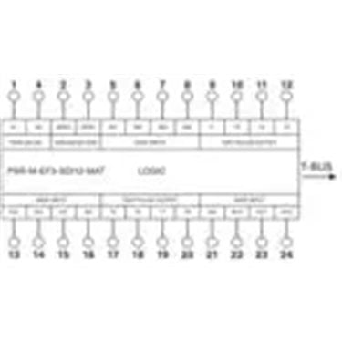 1104885 - Phoenix Contact - PSR-M-EF3-SDI12-MAT-SC
   