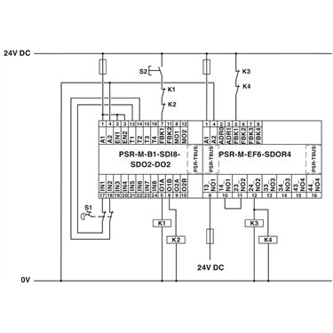 1104983 - Phoenix Contact - PSR-M-EF6-SDOR4-PI
   