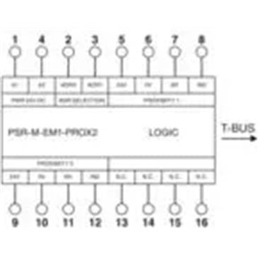 1104988 - Phoenix Contact - PSR-M-EM1-PROX2-PI
   