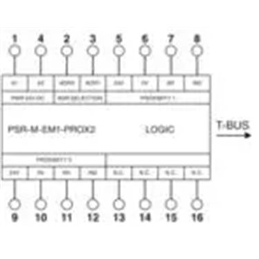 1104987 - Phoenix Contact - PSR-M-EM1-PROX2-SC
   