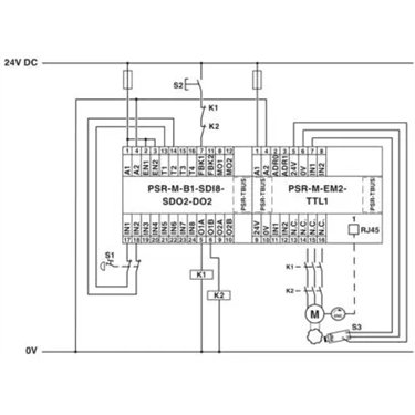 1104990 - Phoenix Contact - PSR-M-EM2-TTL1-PI
   