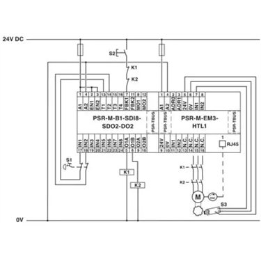 1105010 - Phoenix Contact - PSR-M-EM3-HTL1-PI
   
