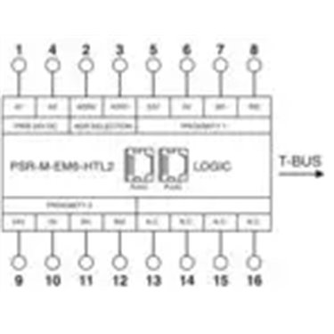 1105017 - Phoenix Contact - PSR-M-EM6-HTL2-PI
   