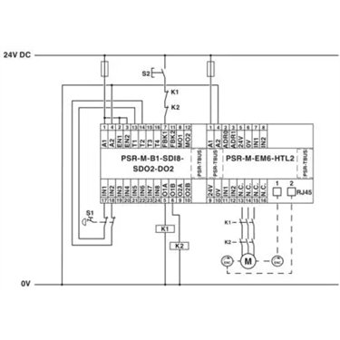 1105016 - Phoenix Contact - PSR-M-EM6-HTL2-SC
   