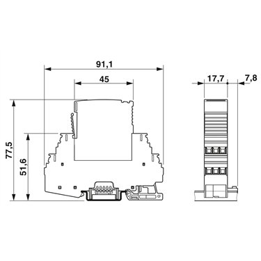 2801512 - Phoenix Contact - PT-IQ-1X2-EX-24DC-UT
   