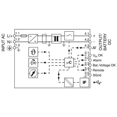 2907990 - Phoenix Contact - QUINT4-CHARGER/1AC/24DC/10
   