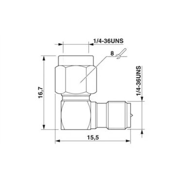 2904790 - Phoenix Contact - RAD-ADP-RSMA/M-RSMA/F-90
   