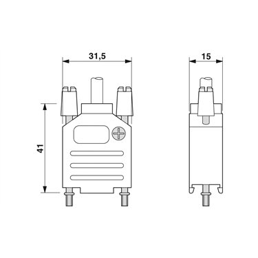 2749550 - Phoenix Contact - SCT-D-SUB  9-KG
   