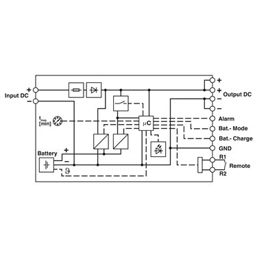 1081430 - Phoenix Contact - STEP-UPS/24DC/24DC/3/46WH
   
