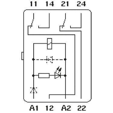 2823405 - Phoenix Contact - ST-REL4-HG 24/21-21
   