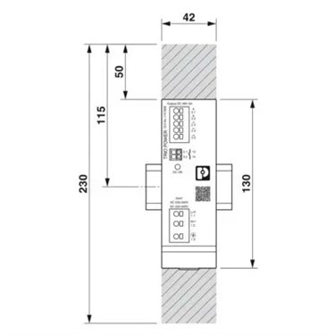 1157806 - Phoenix Contact - TRIO-PS-2G/230AC-400DC/48DC/5
   