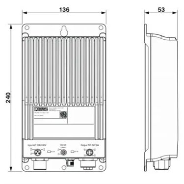 1065976 - Phoenix Contact - TRIO-PS67/1AC/24DC/8/INC
   