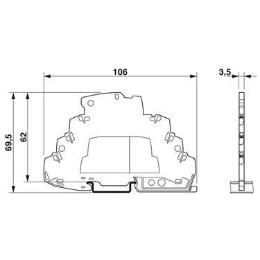 2907325 - Phoenix Contact - TTC-3-1X2-24DC-PT
   