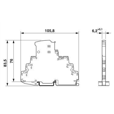 2906820 - Phoenix Contact - TTC-6-1X2-M-EX-24DC-UT-I
   