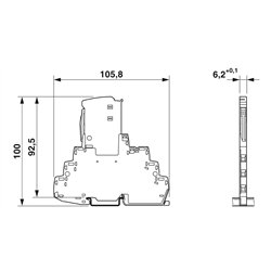 2906808 - Phoenix Contact - TTC-6-2XTVSD-24DC-PT
   