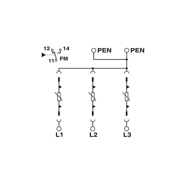 2921080 - Phoenix Contact - VAL-MS 385/80/3+0-FM
   