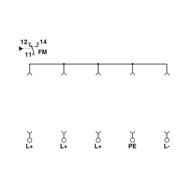 2908725 - Phoenix Contact - VAL-MS 4_V/BE/FM
   