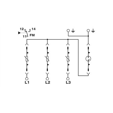 2910476 - Phoenix Contact - VAL-MS 400/3+0/VF-FM
   